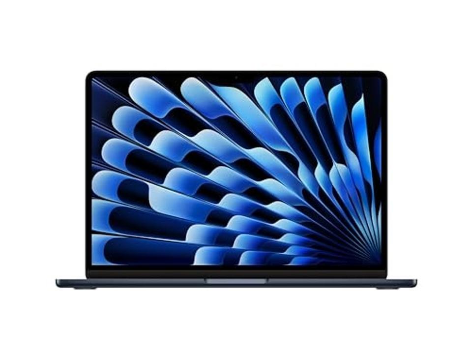 Apple 2024 MacBook Air 13-inch Laptop with M3 chip: 13.6-inch Liquid Retina Display, 8GB Unified Memory, 256GB SSD Storage, Backlit Keyboard, 1080p FaceTime HD Camera, Touch ID; Midnight