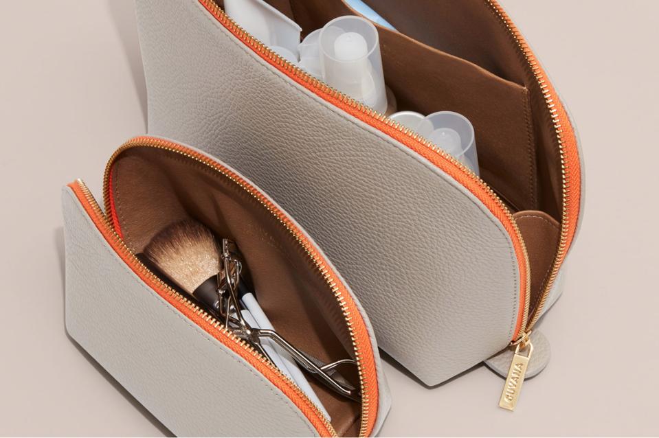 Cuyana Leather Travel Case Set