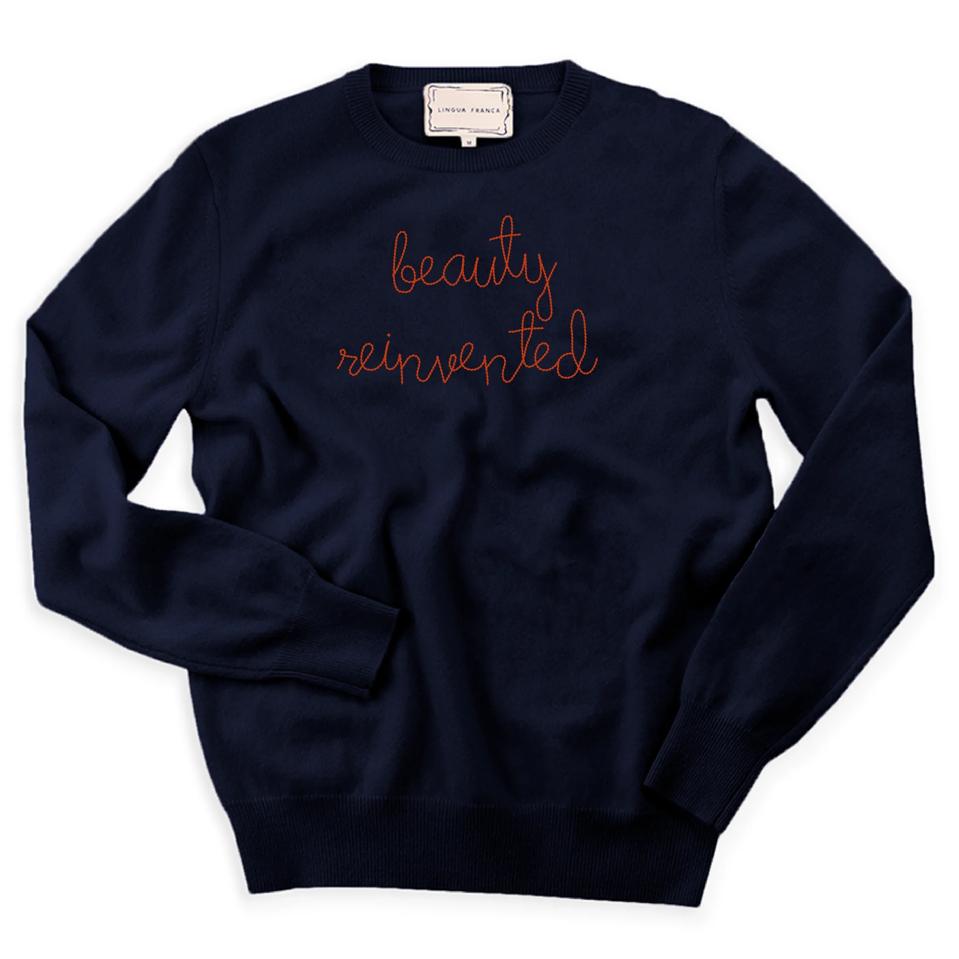 Jones Road Beauty x Lingua Franca "What If" Sweatshirt