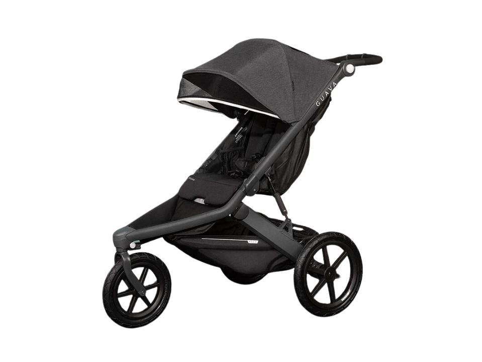 image of Guava Roam Stroller in black on white background