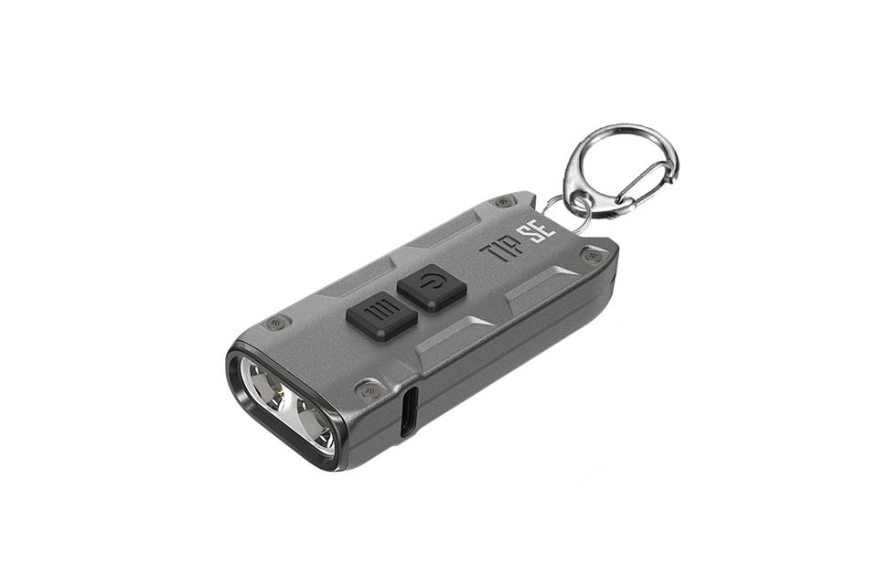 Nitecore Tip SE 700 Lumen Rechargeable Keychain EDC Flashlight Grey