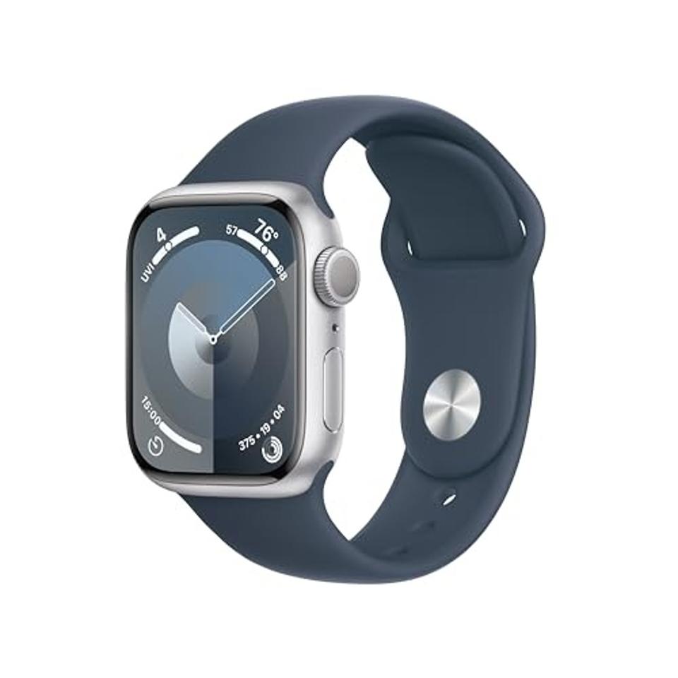 Apple Watch Series 9 Fitness Tracker in blue