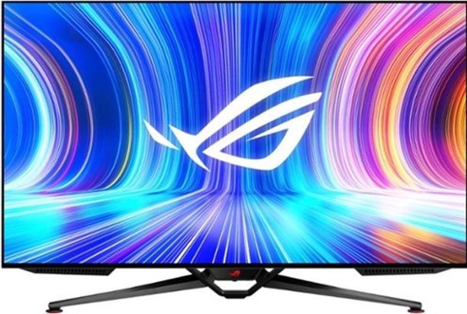 ASUS ROG Swift PG42UQ Monitor on a white background