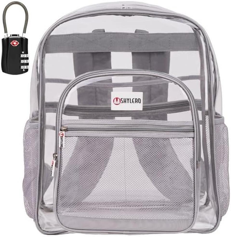 Shylero Clear Backpack‬ in Grey