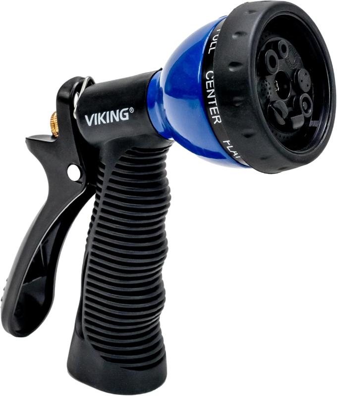 Viking 8-Pattern Hand Control Hose Nozzle on a white background.