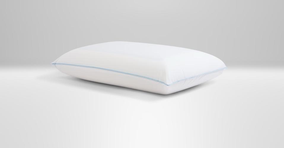 TEMPUR-Cloud Breeze Dual Cooling Pillow on a white surface