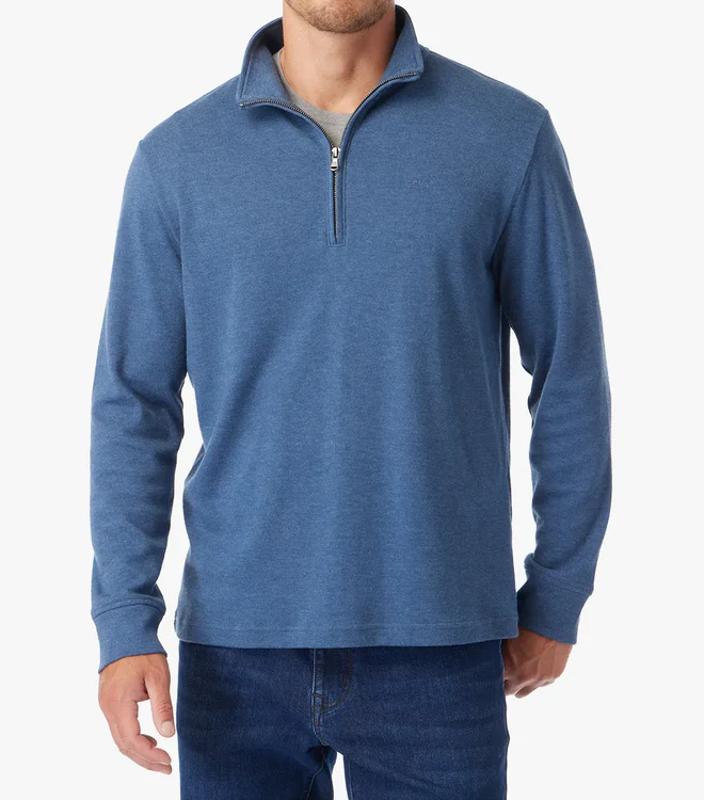 Fair Harbor Larchmont Seawool Quarter Zip