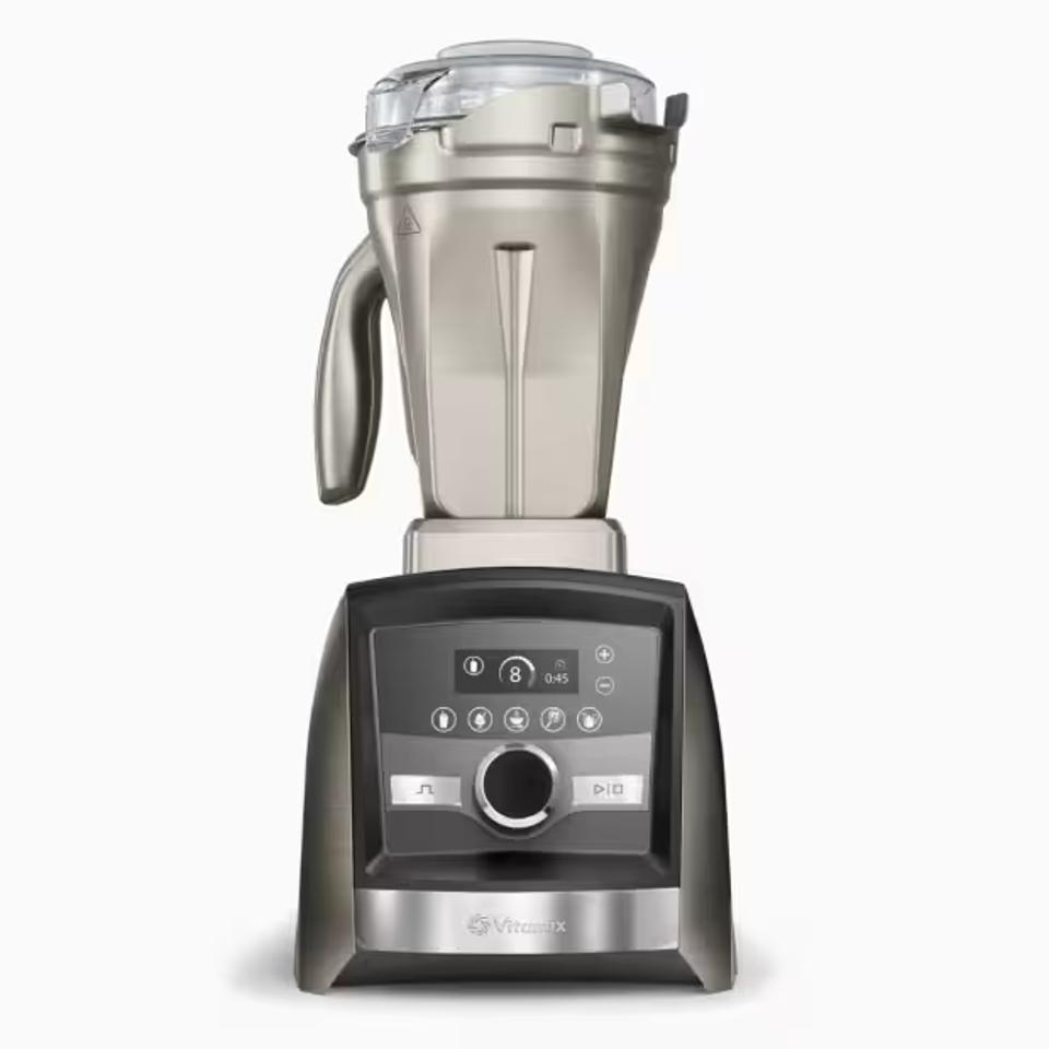 Vitamix A3500 With Stainless Steel Container on a white background