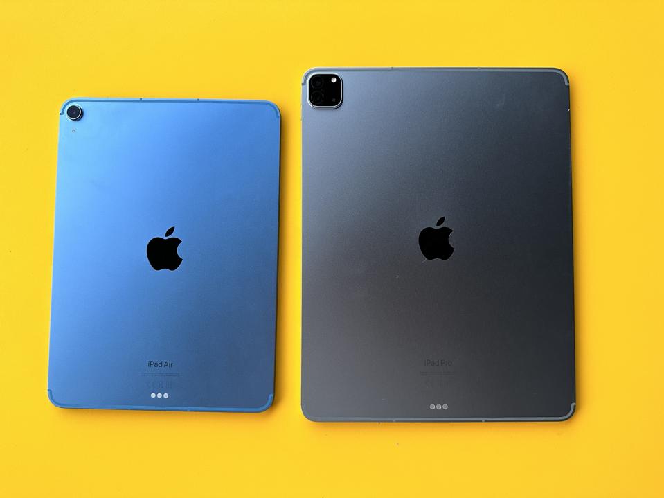 Apple iPad Air and Apple iPad Pro 