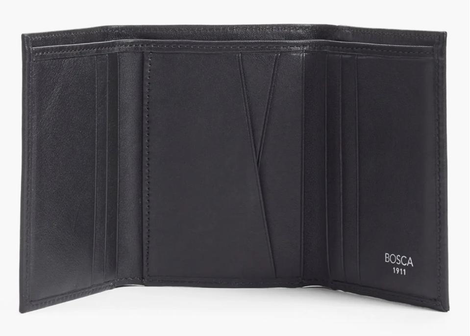 Bosca Leather Trifold Wallet