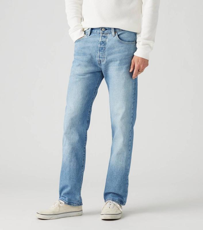 Levi’s 501 Original Fit Jeans on a male figure