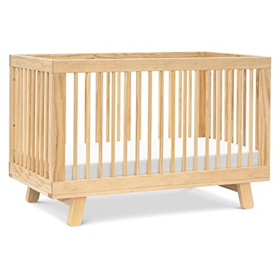 babyletto Hudson 3-in-1 Convertible Crib in natural on sale this Prime Day