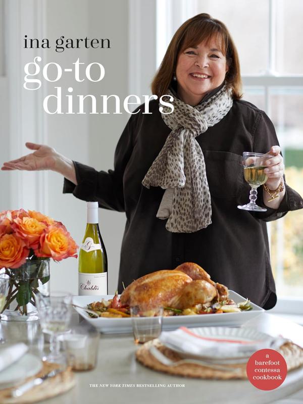 Go-To Dinners: A Barefoot Contessa Cookbook on white bg