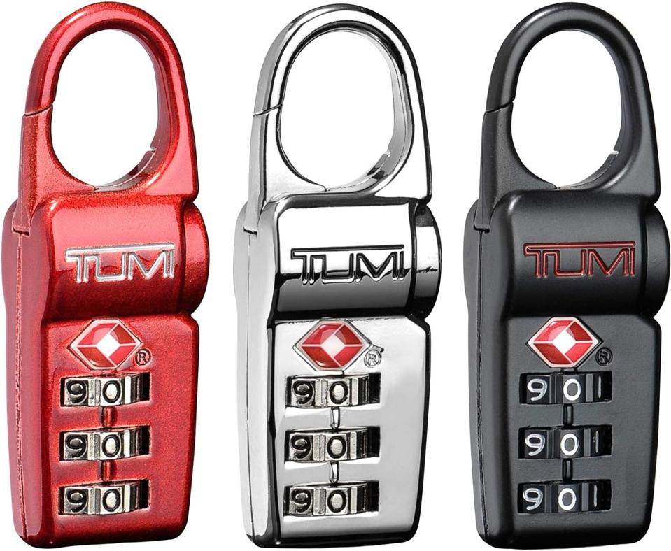 Tumi Luggage Lock on a white background.