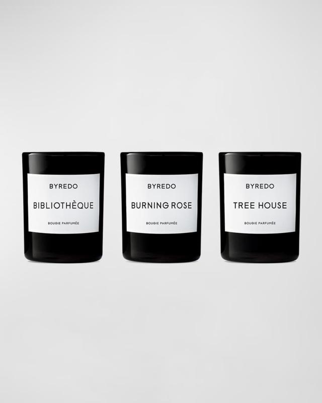 Byredo La Mini Selection Bois Candle Set, 3 x 2.4 oz.