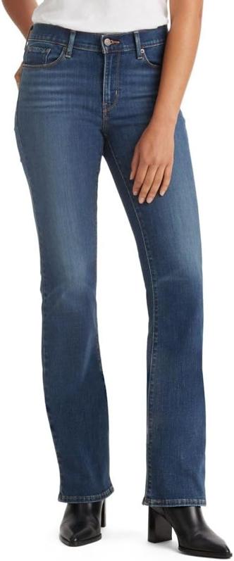 Levi's Women's Classic Bootcut Jeans on female figure