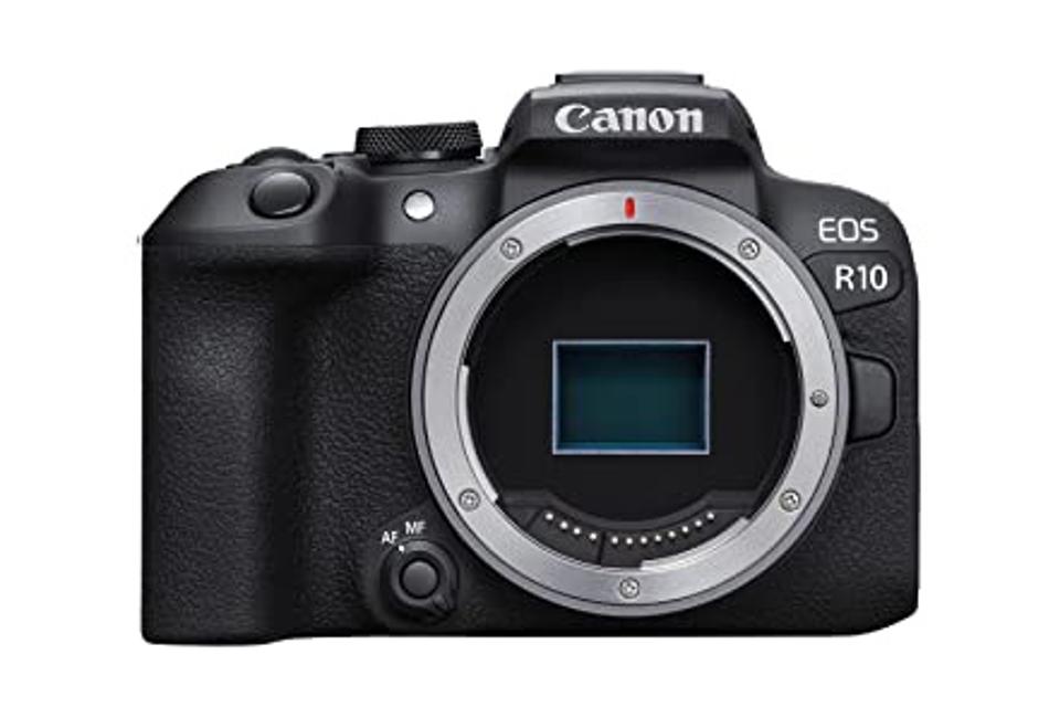 Canon EOS R10 (Body Only) on a white background