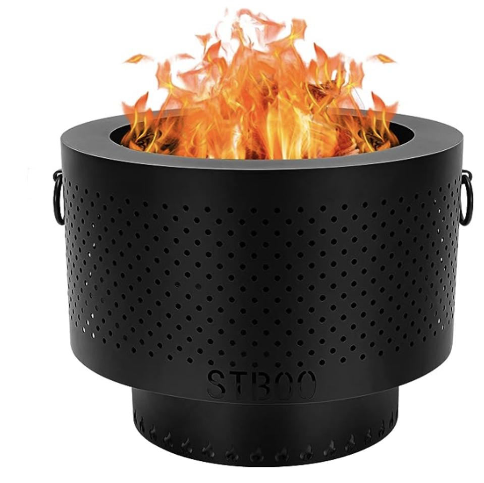 STBoo Smokeless Fire Pit on a white background.