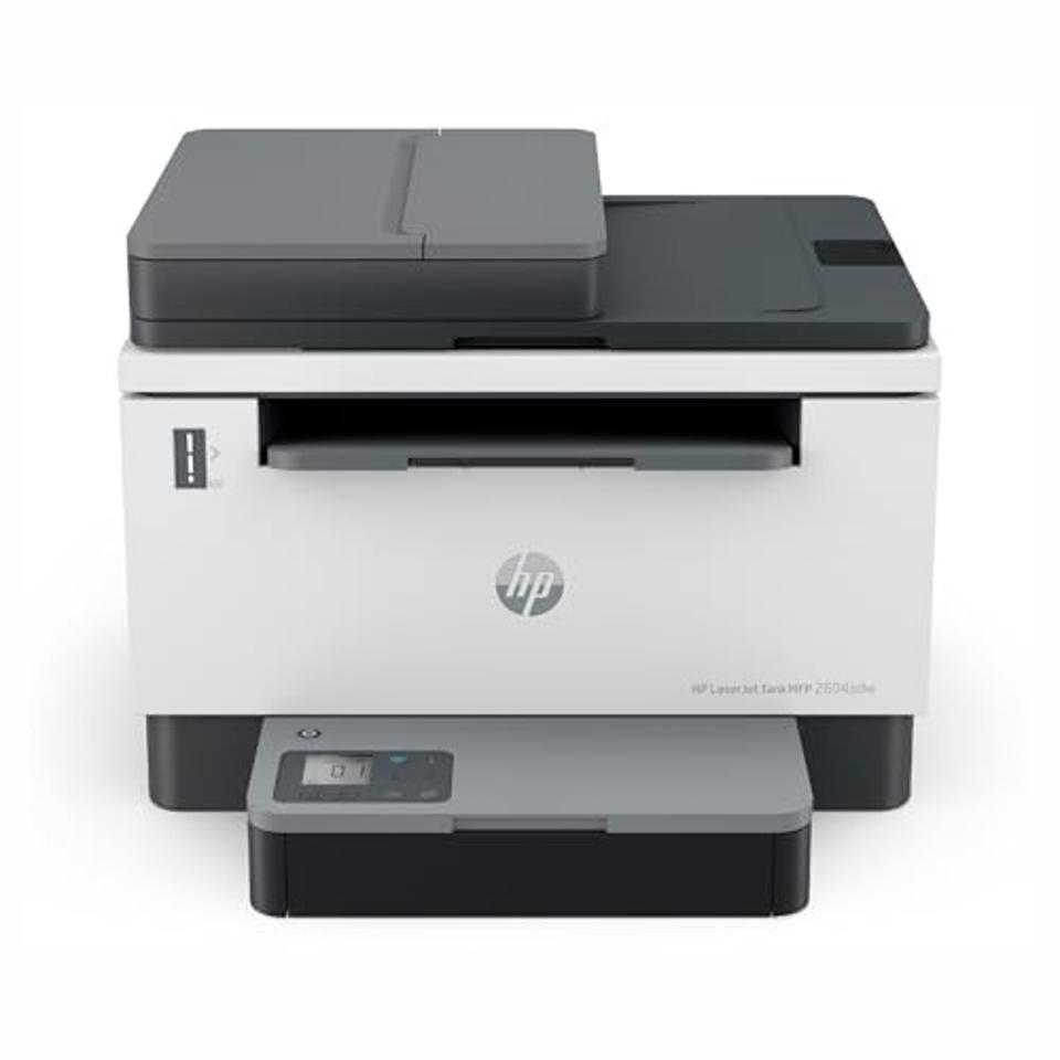 HP LaserJet Tank MFP 2604SDW Printer in white