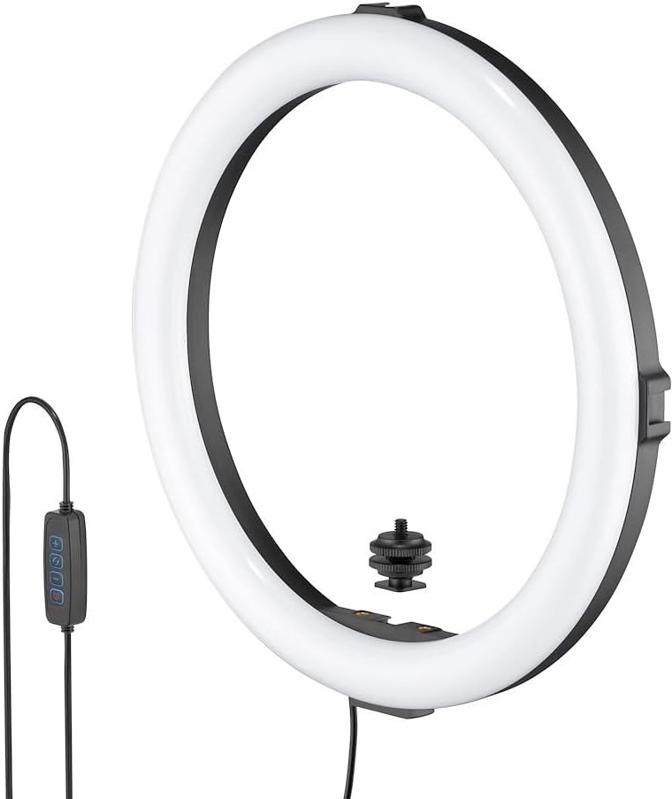 JOBY Beamo Ring Light 12" - Large LED Selfie Ring Light for Phones or Cameras with 3 Light Modes & 10 Brightness Levels, Mobile, Video, Vlogging, Live Stream, Content Creation, Makeup, Work from Home