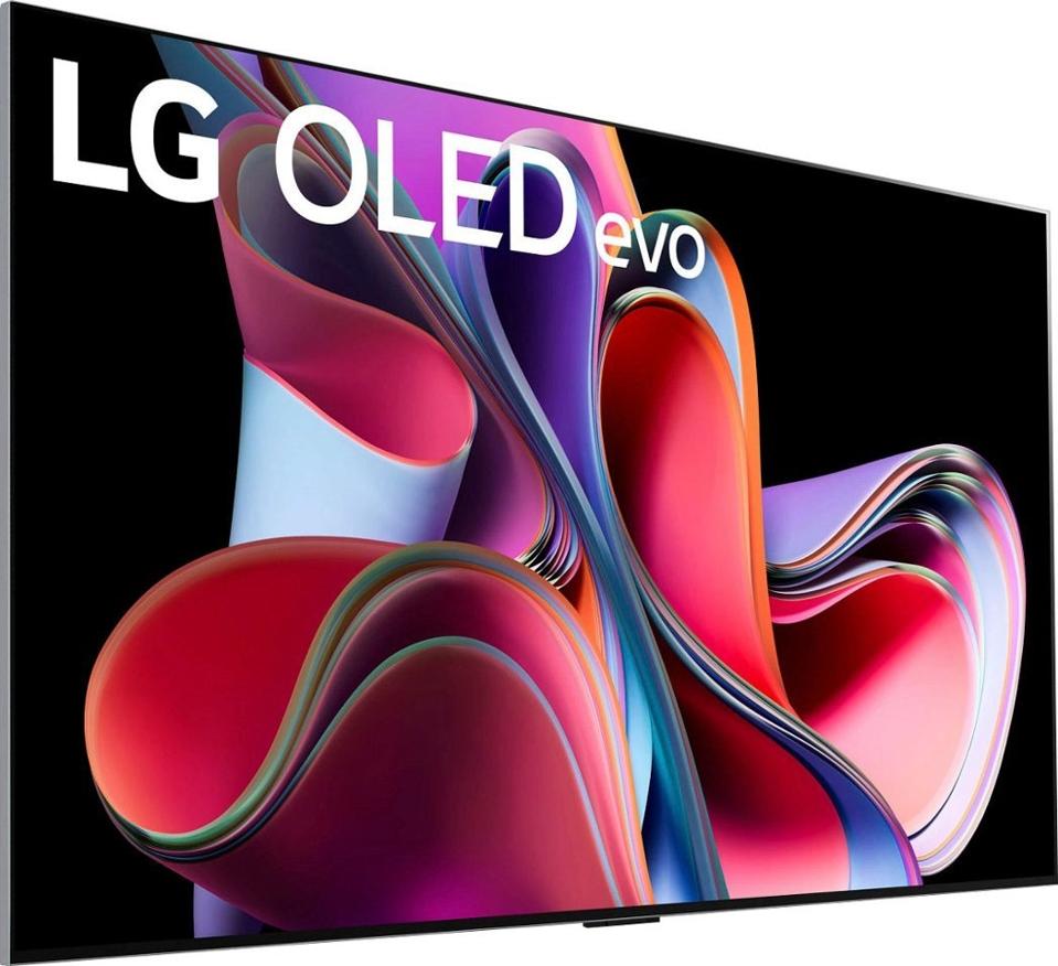 LG G3 OLED TV on a white background