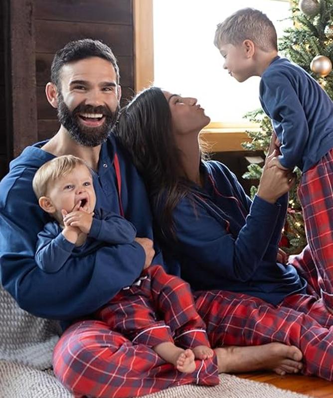 PajamaGram Matching Christmas PJs for Family,