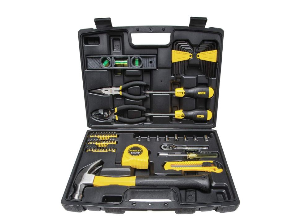 STANLEY Tool Set, Home/Mechanics, 65 Piece (94-248) on white background