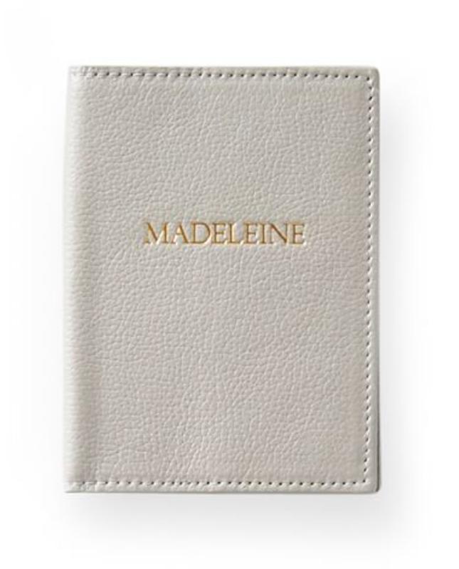 Mark & Graham Signature Personalized Passport Cover on white background