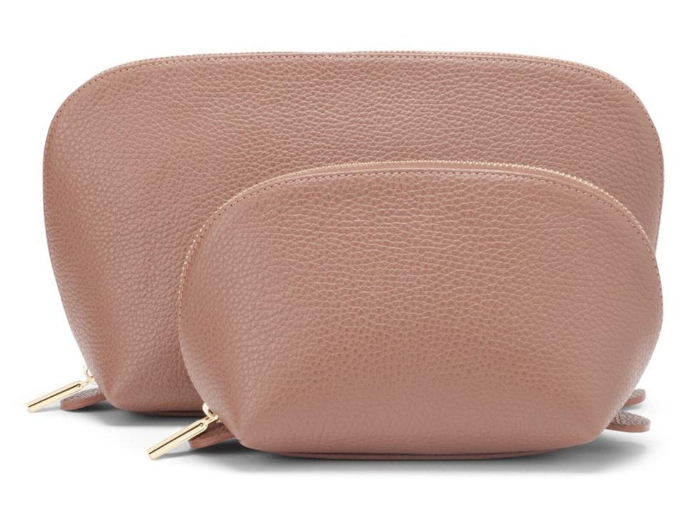 Cuyana Leather Travel Case Set