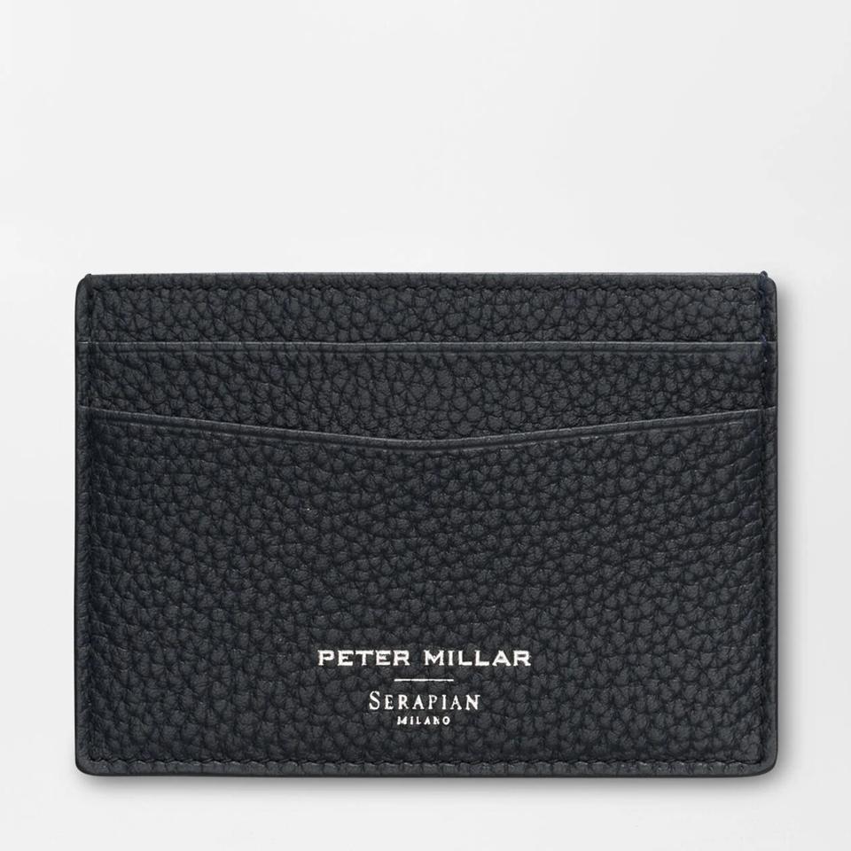 Peter Millar X Serapian Card Case