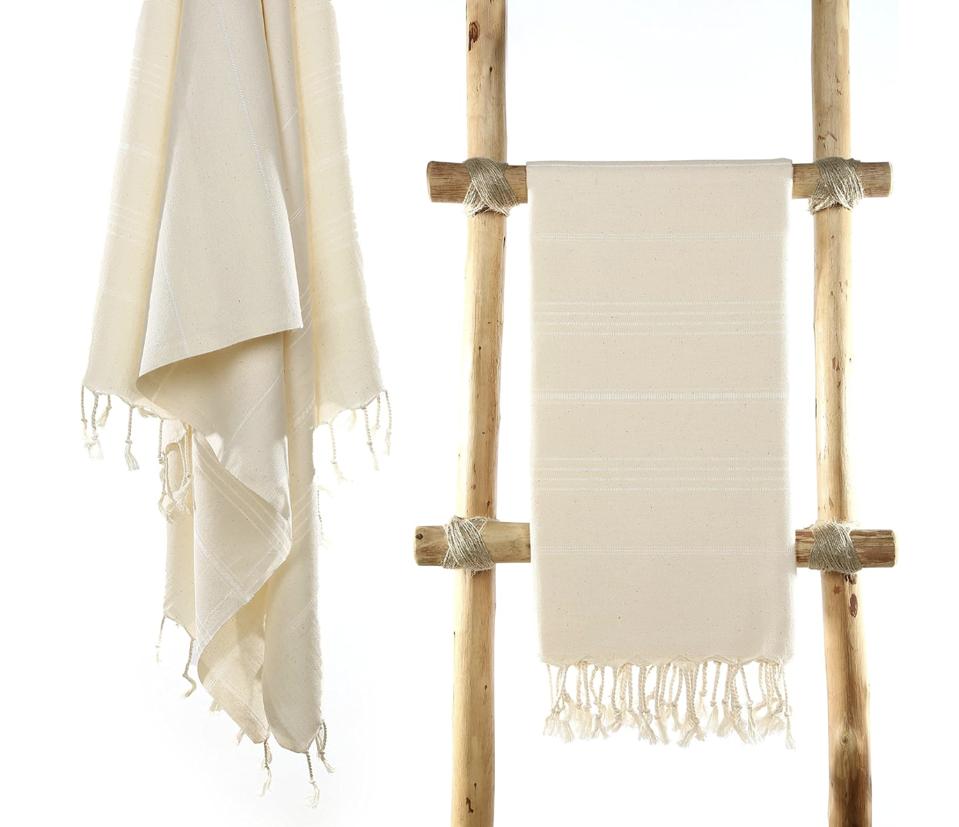 The best budget Turkish towels against a white background.