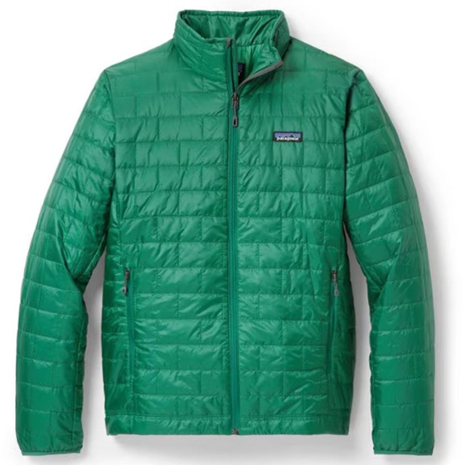 Green Patagonia Nano Puff Jacket