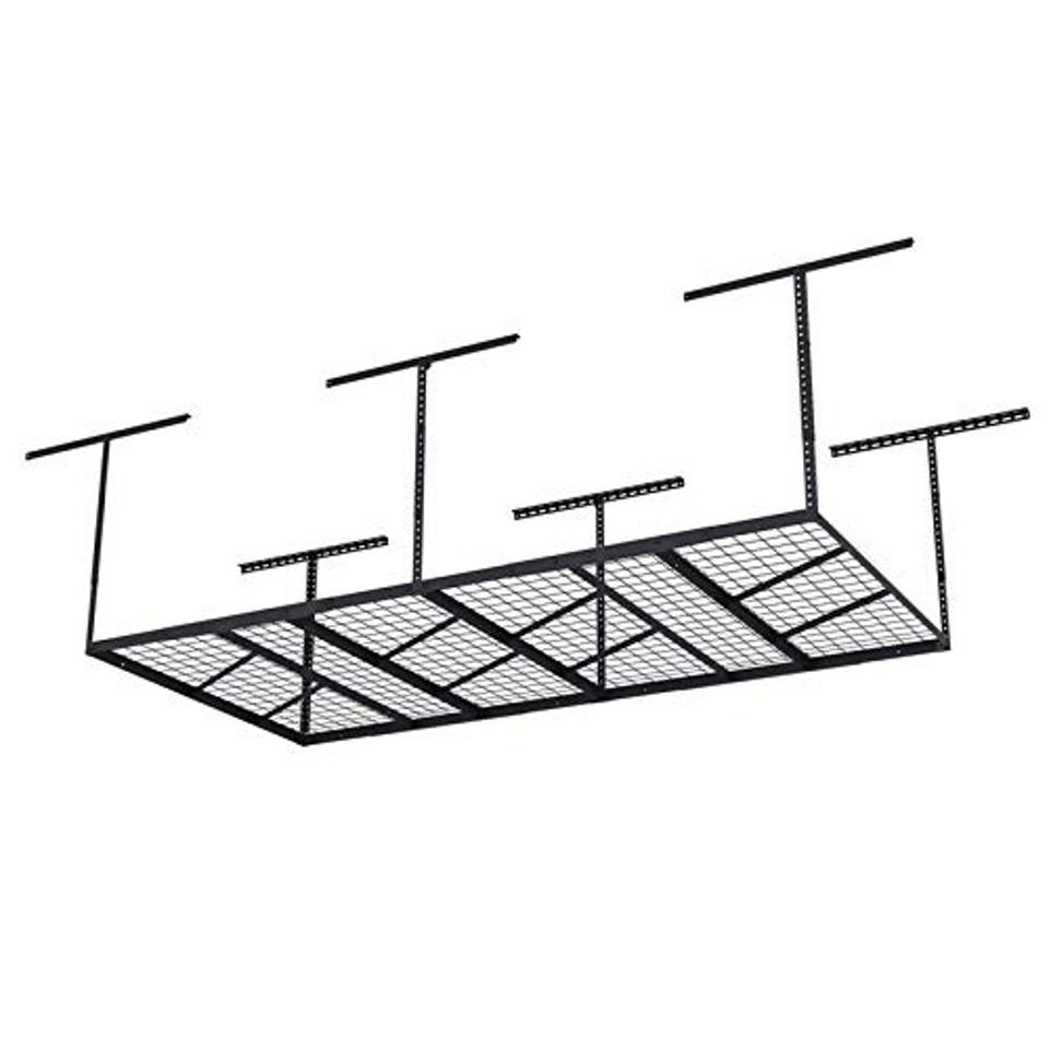 Fleximounts Pro Overhead Garage Storage Rack on a white background.