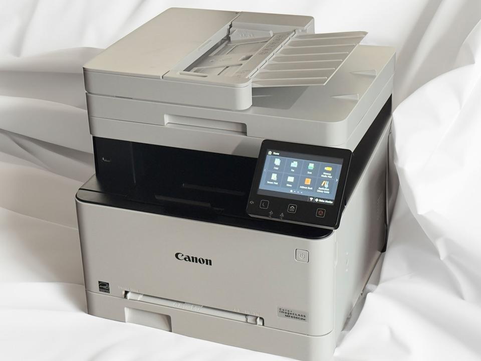 The Canon Color ImageClass MF656CDW on a white background