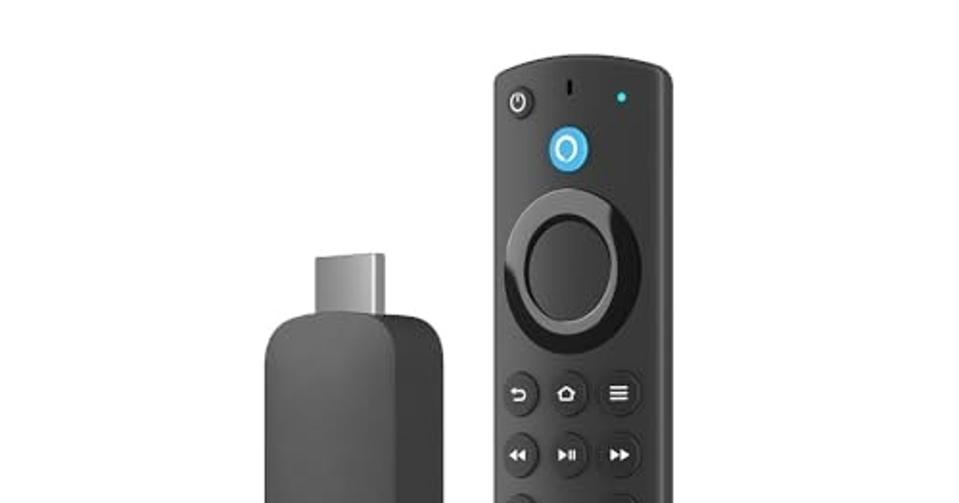 All-new Amazon Fire TV Stick 4K Max streaming device, supports Wi-Fi 6E, Ambient Experience, free & live TV without cable or satellite