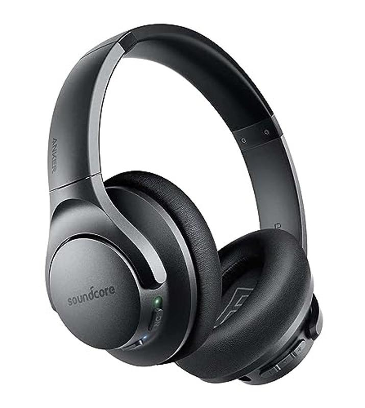 Soundcore Life Q20 headphones in black on a white background