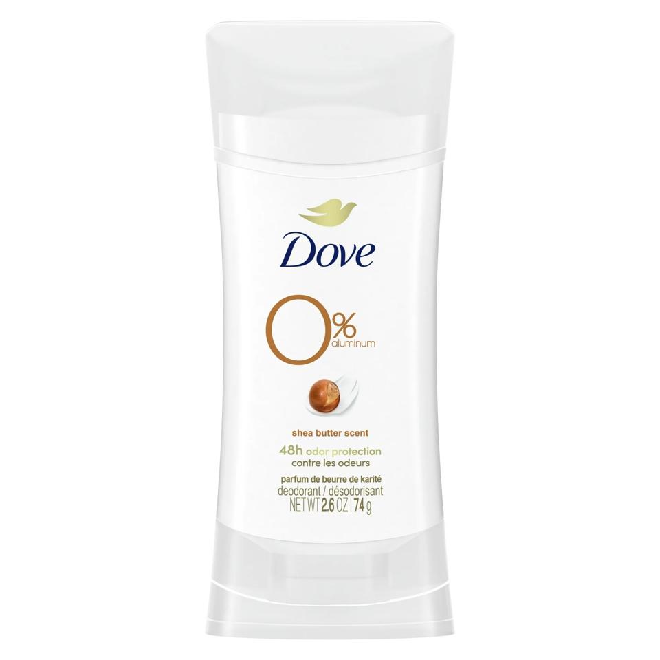 Dove 0% Aluminum Deodorant Shea butter scent