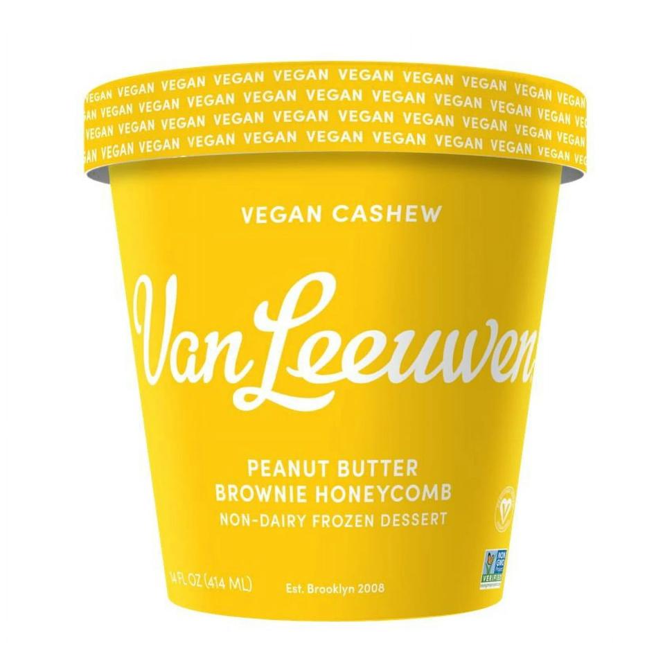 Van Leeuwen Vegan Peanut Butter Brownie Honeycomb