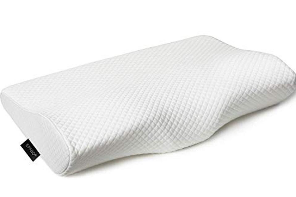 The Epabo Contour Memory Foam Pillow on a white background