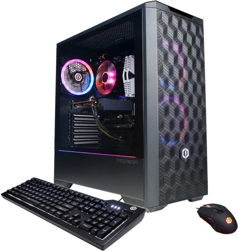 CyberPowerPC Gamer Master in black on a white background