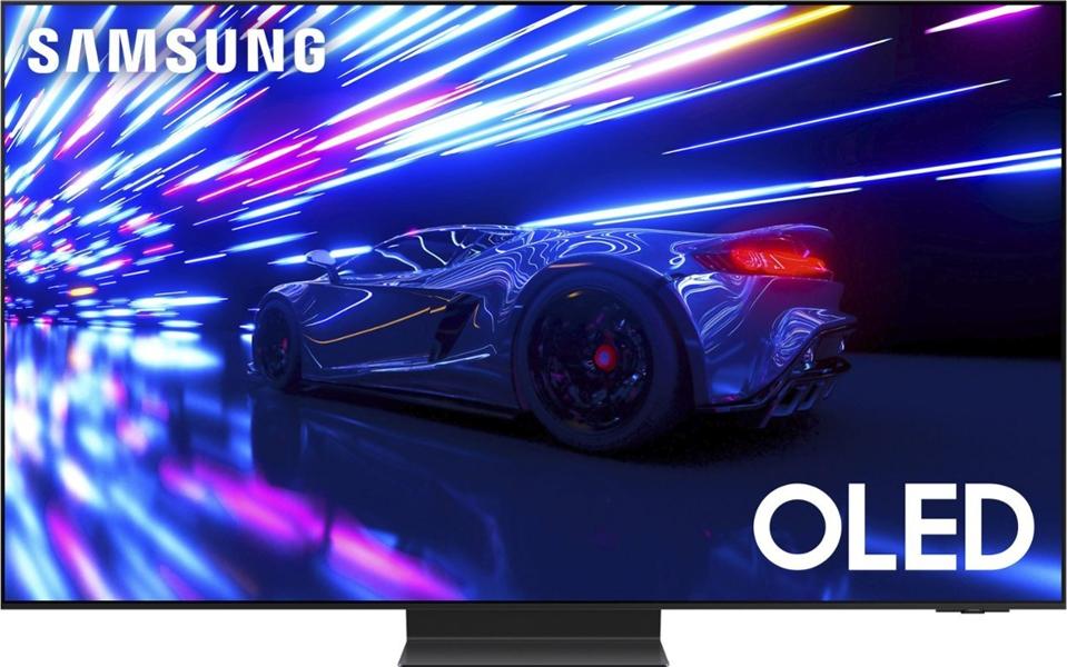 Samsung S95D TV on a white background