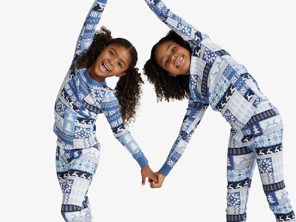 The Company Store Fair Isle Kids' Pajama Set