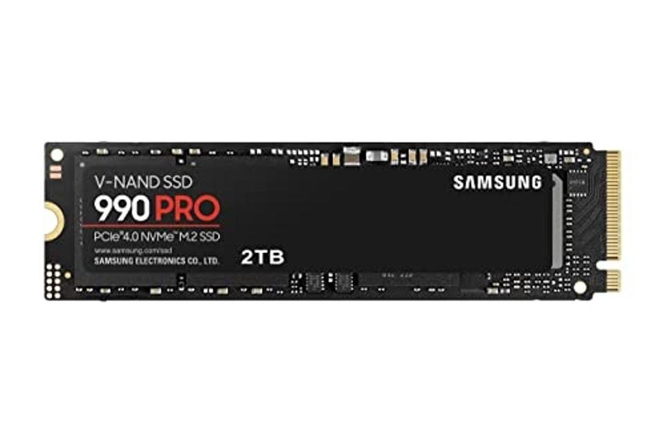 the SAMSUNG 990 PRO 2TB on a white background