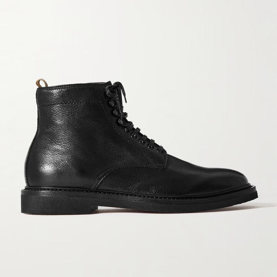 Officine Creative Hopkins Flexi Full-Grain Leather Boots