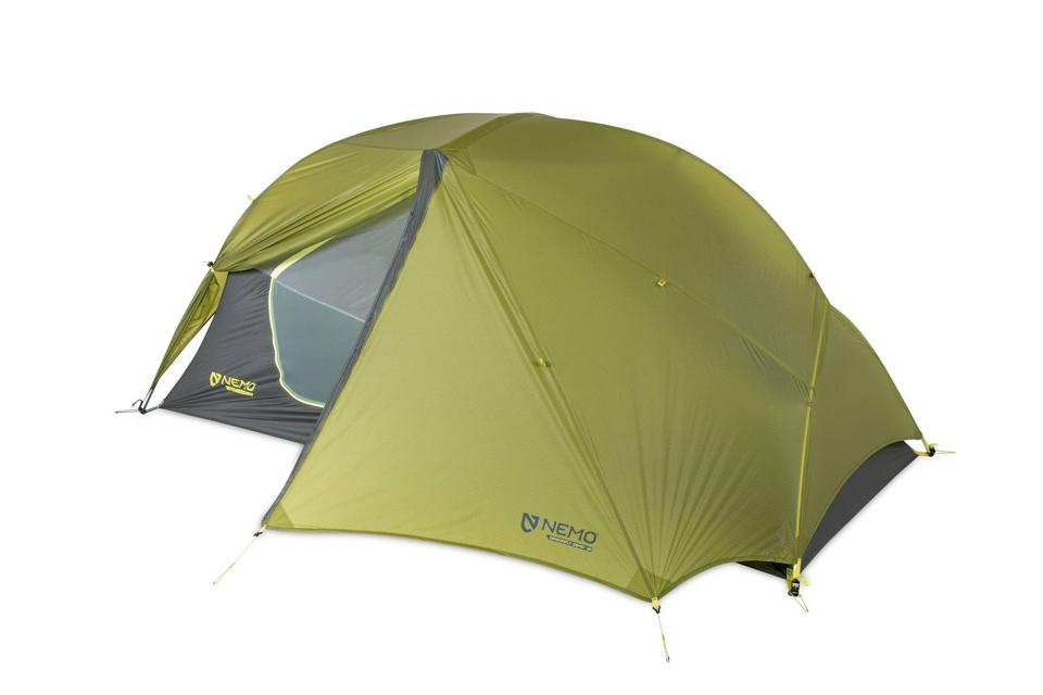 Nemo Dragonfly OSMO Ultralight Backpacking Tent in Birch Bud/Goodnight Gray