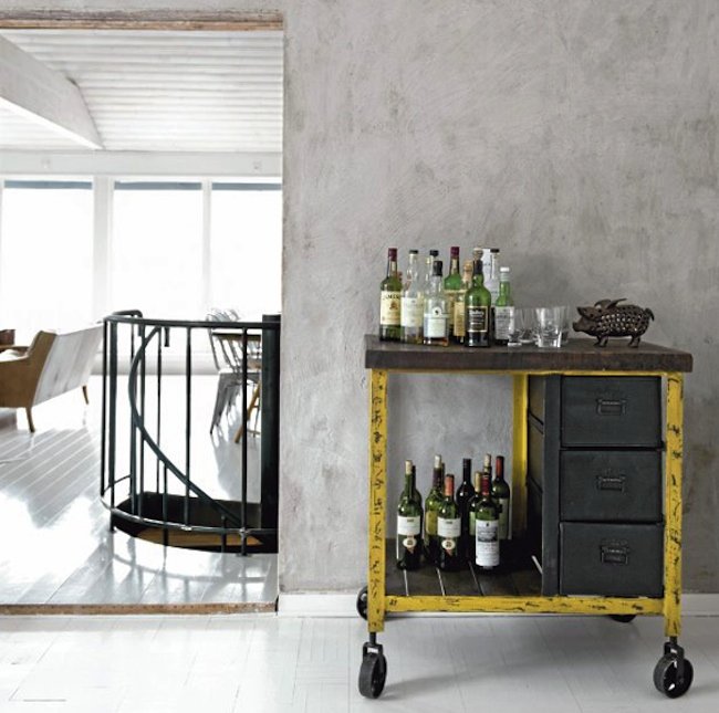 Projets de classeurs DIY - Chariot de bar