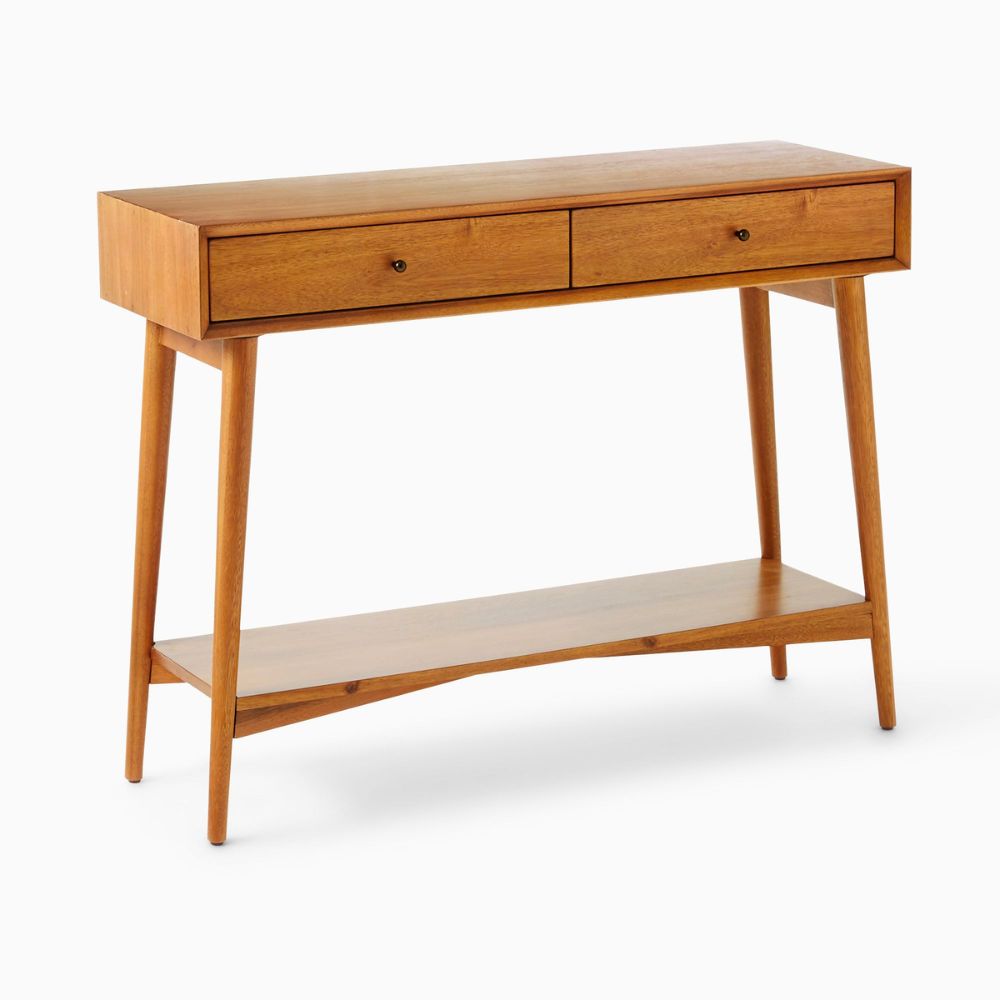 Les meilleures tables console : Console du milieu du siècle