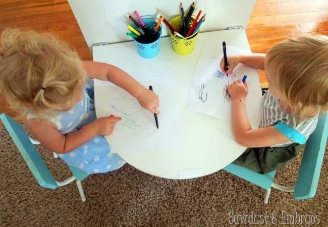 Table basse pour enfants