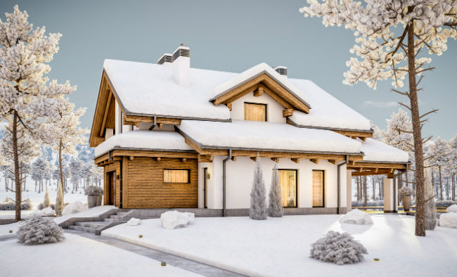 Chauffez votre terrasse et faites fondre la neige grâce au chauffage radiant extérieur