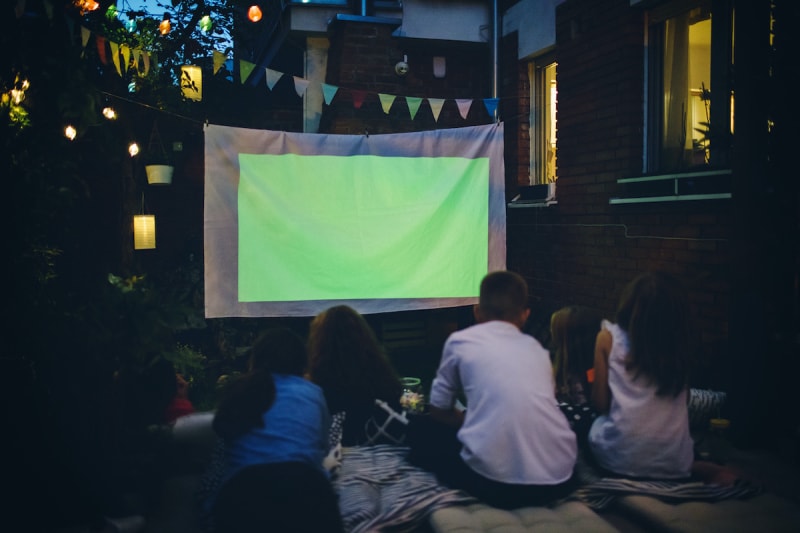 idées de films en plein air pour le jardin